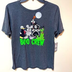 Disney Boo Crew Halloween T-Shirt XL 14 NWT